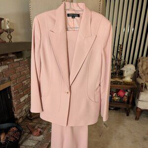 Vintage Anne Klein Pink Pant Suit